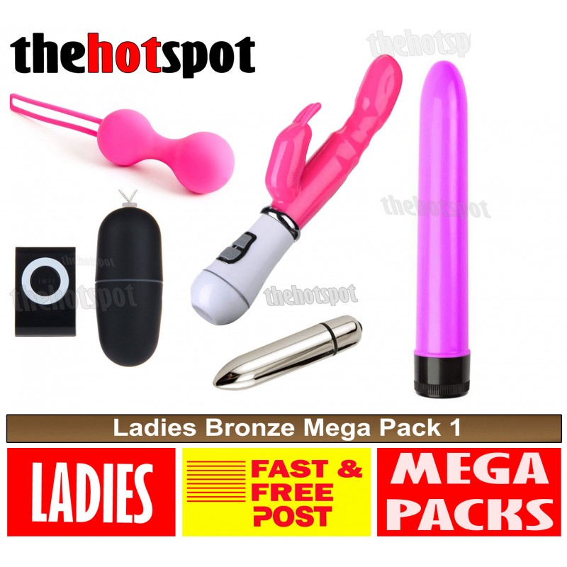 GAY LADIES COUPLES BRONZE PACK 1 SEX TOY MEGA PACK